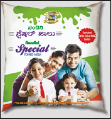 Nandini Special Toned Milk
